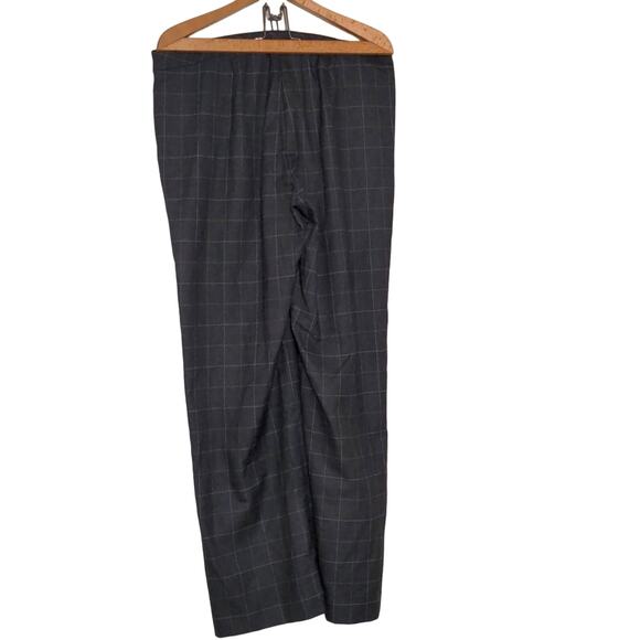 J. Jill windowpane plaid ponte trousers 167891 - Picture 3 of 6